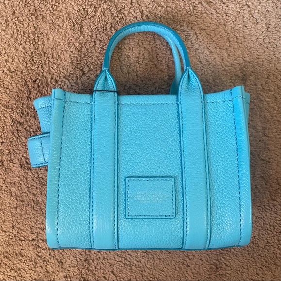 Used once Marc Jacobs, Mini Tote Bag, Color Pool, Leather - Picture 2 of 11